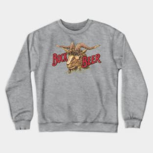 Kiewel Bock Beer Retro Defunct Breweriana Crewneck Sweatshirt